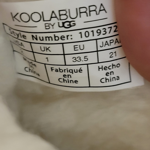 NWT KOOLABURRA BY UGG BOOTS K VICTORIA SHORT TAN COLOR BOW ACCENTS WARM - Picture 6 of 11